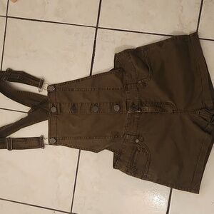 Garage Army Green Overalls Size Xs
